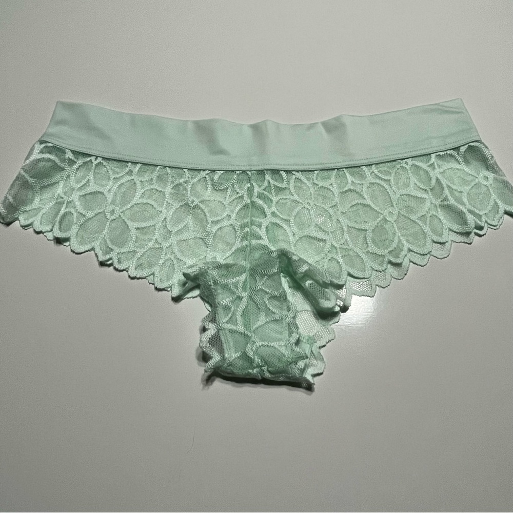 Victoria’s Secret Pink Low Rise Lace Cheekster NWOT M